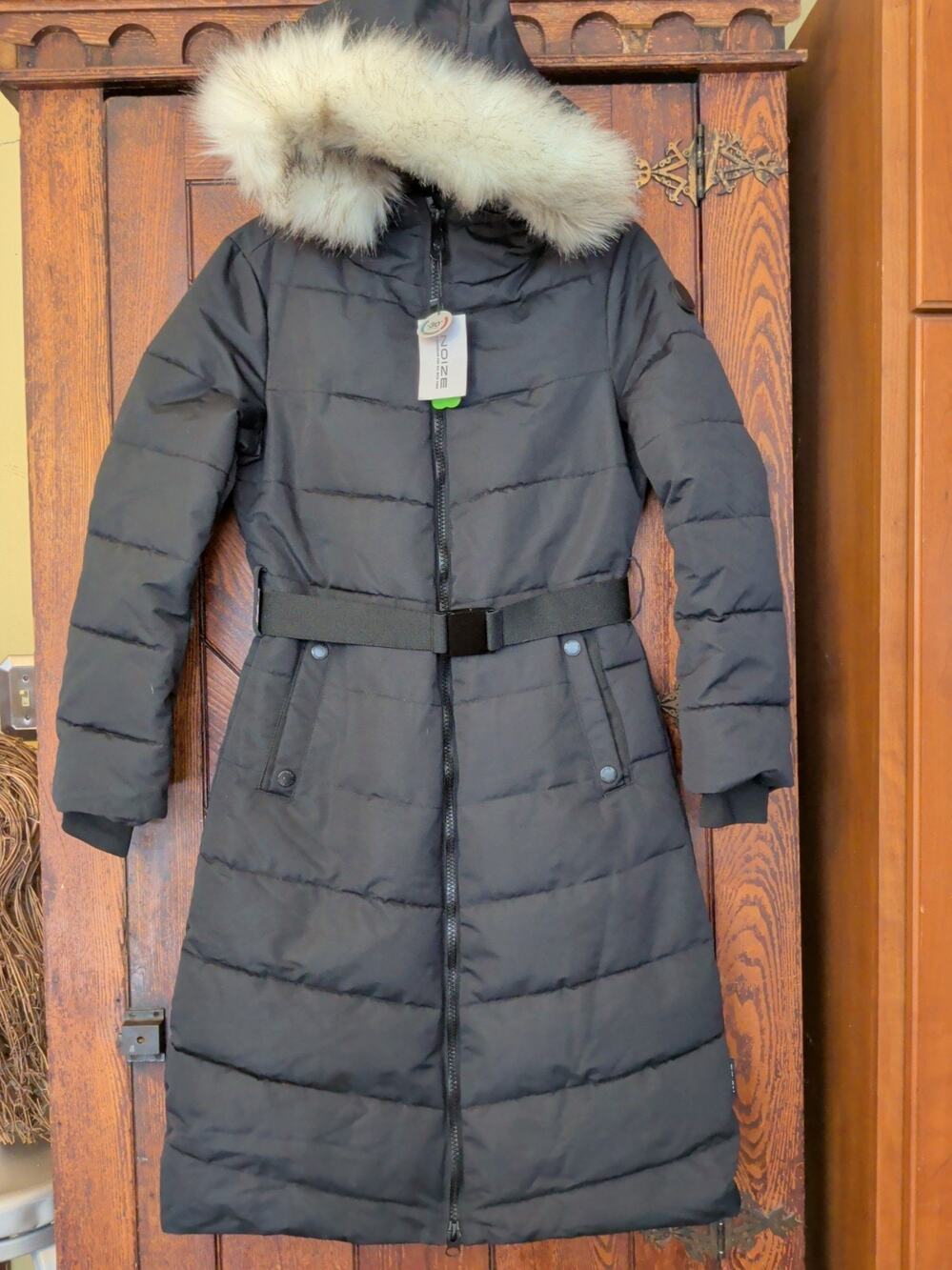 Noize Capri Women's Long Puffer Coat Size S